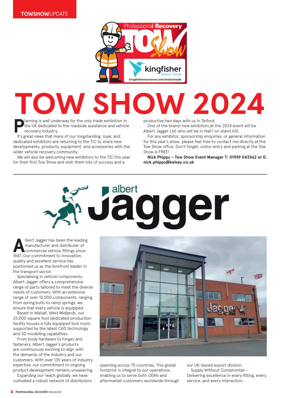 Professional Recovery Magazine Preview Pages