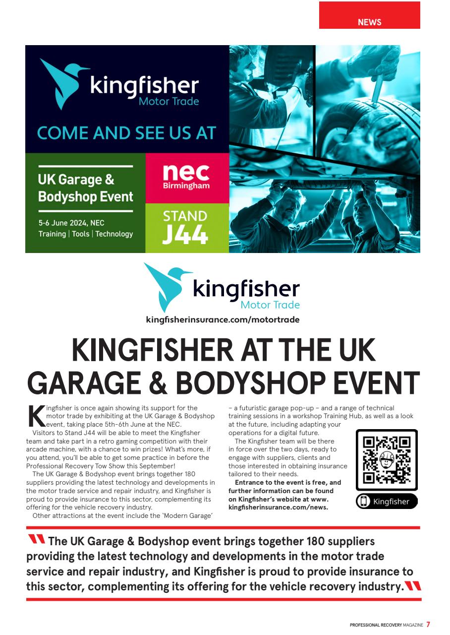 Professional Recovery Magazine Preview Pages