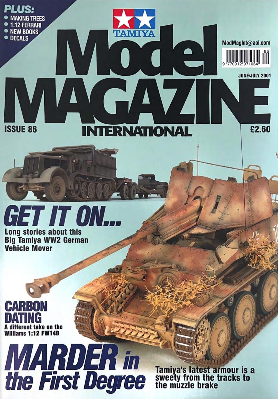 Tamiya Model Magazine Preview Pages