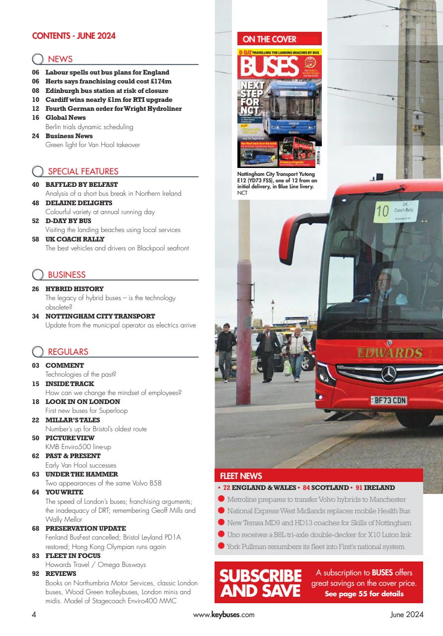 Buses Magazine Preview Pages