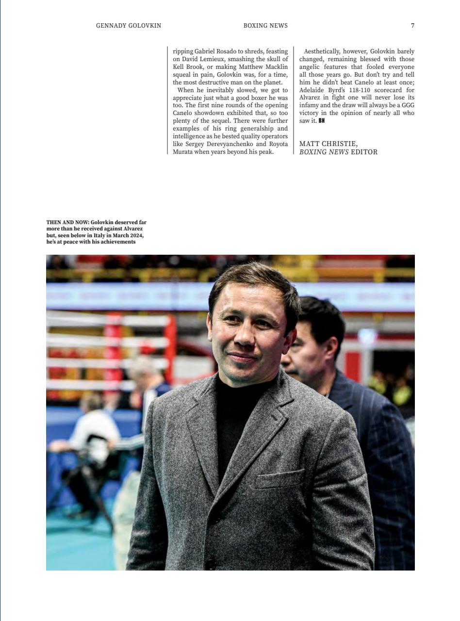 Boxing News Presents Preview Pages