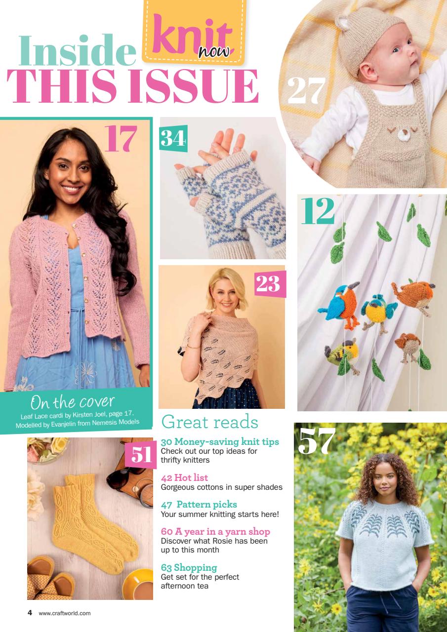 Knit Now Preview Pages