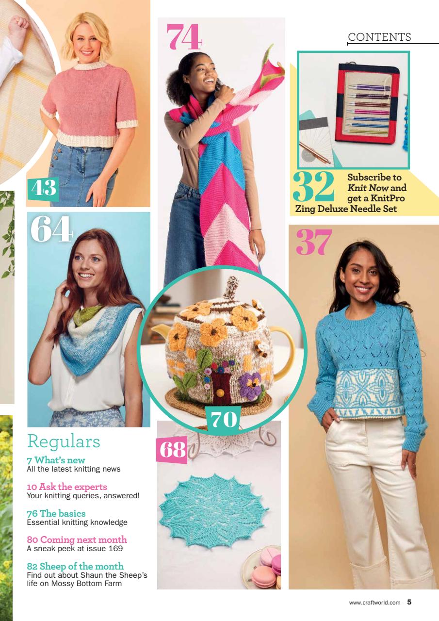 Knit Now Preview Pages