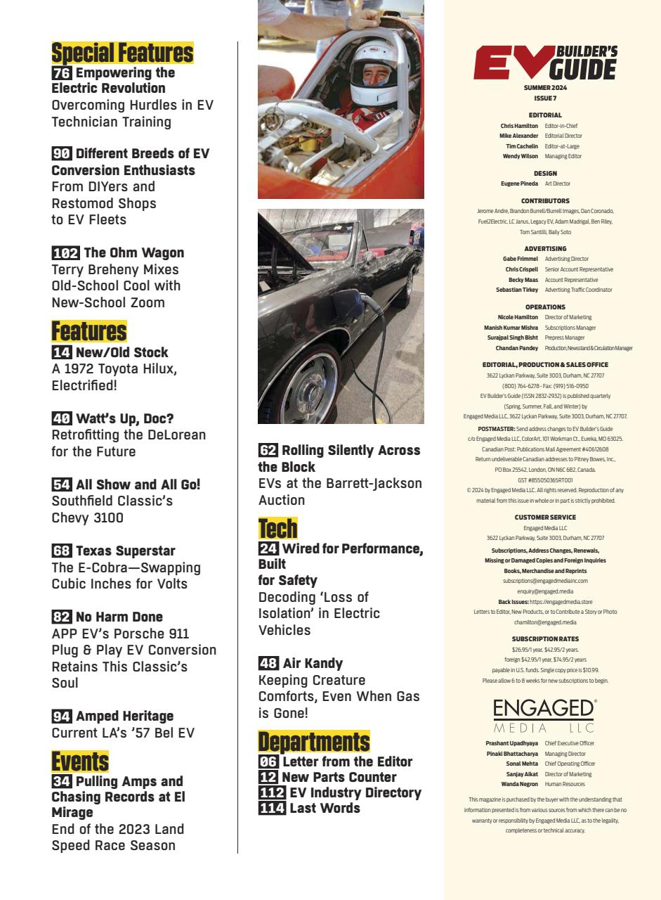 EV Builder's Guide Preview Pages