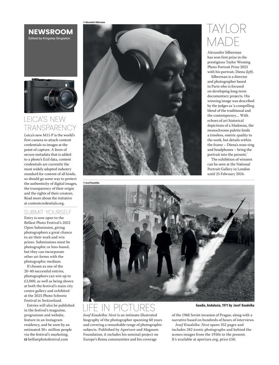 Black+White Photography Preview Pages