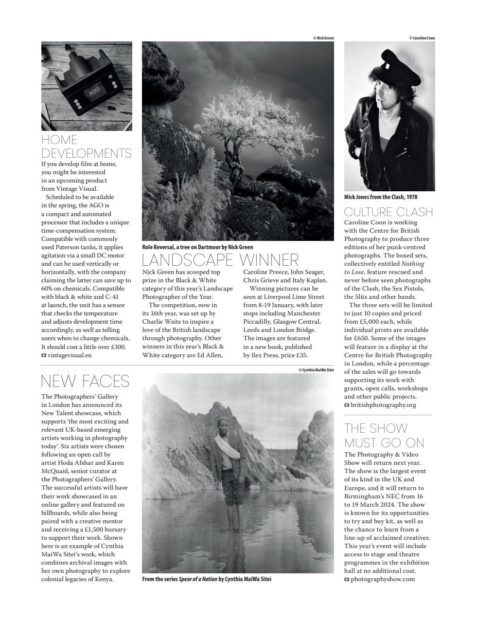 Black+White Photography Preview Pages