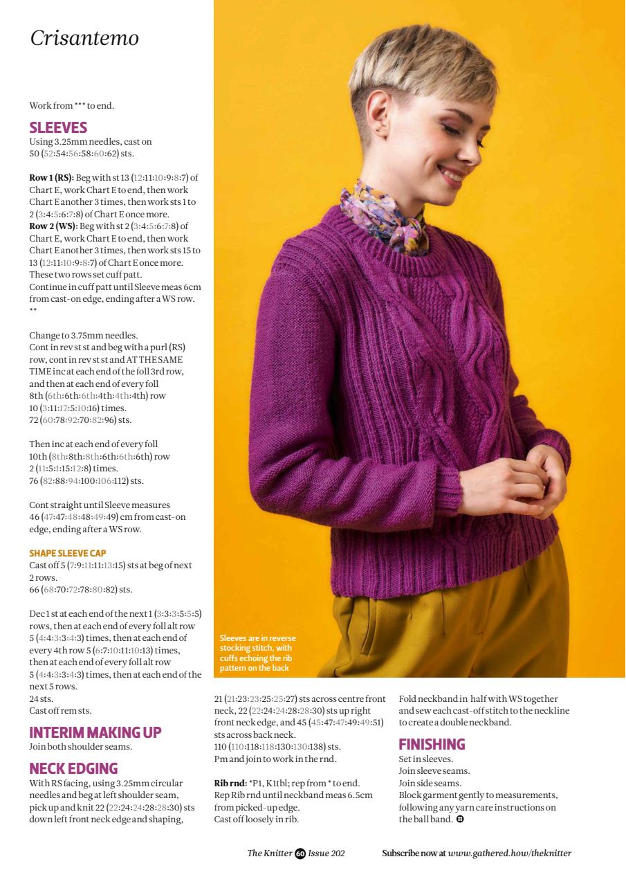 The Knitter Preview Pages