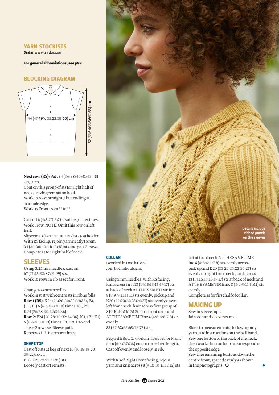The Knitter Preview Pages