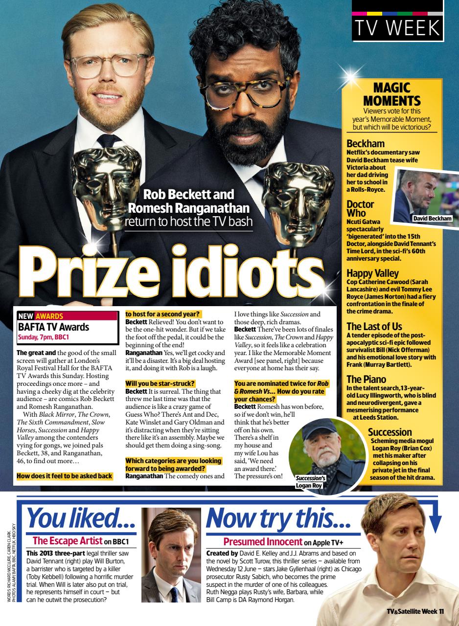 TV & Satellite Week Preview Pages