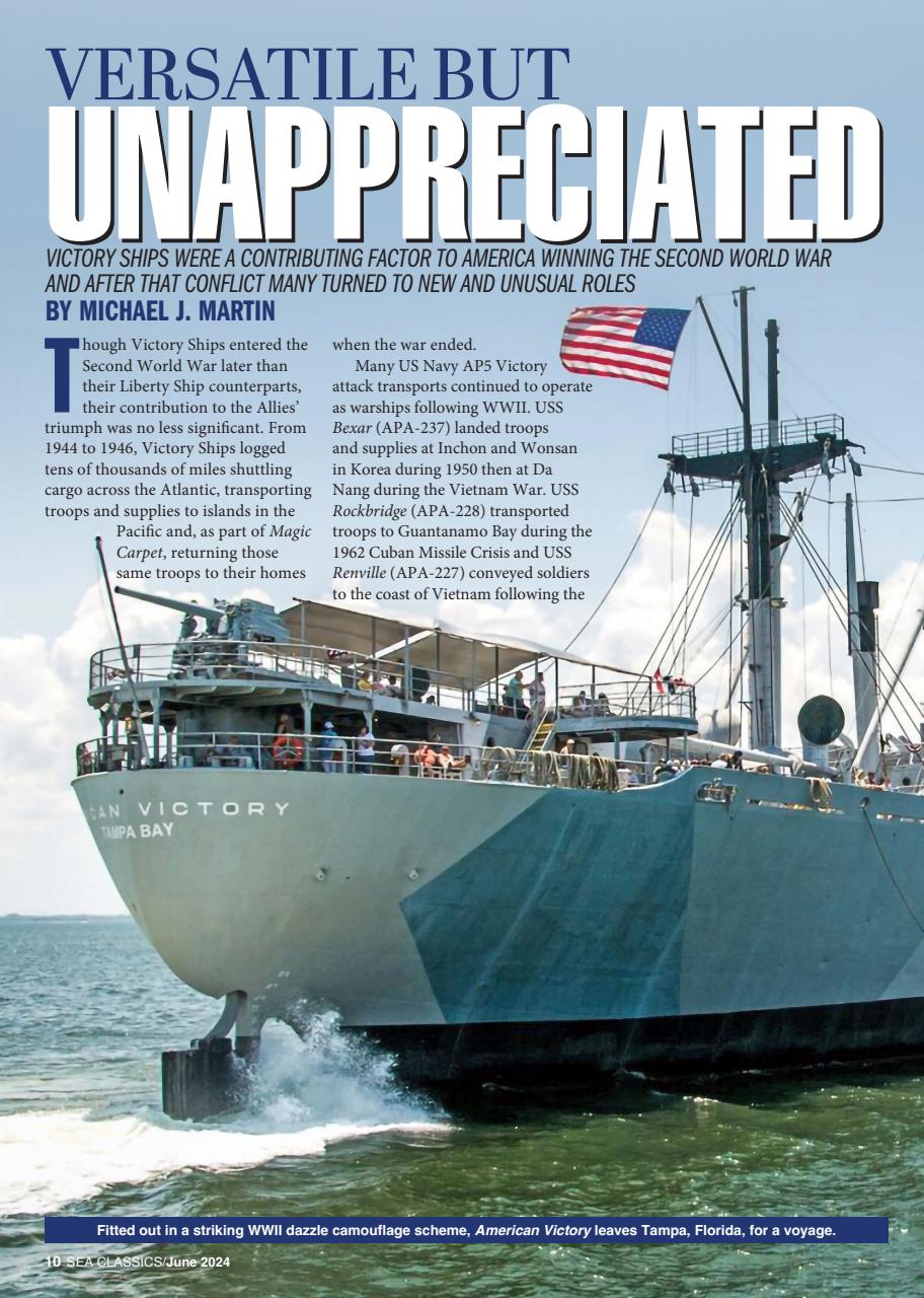 Sea Classics - Where History Sets Sail Preview Pages