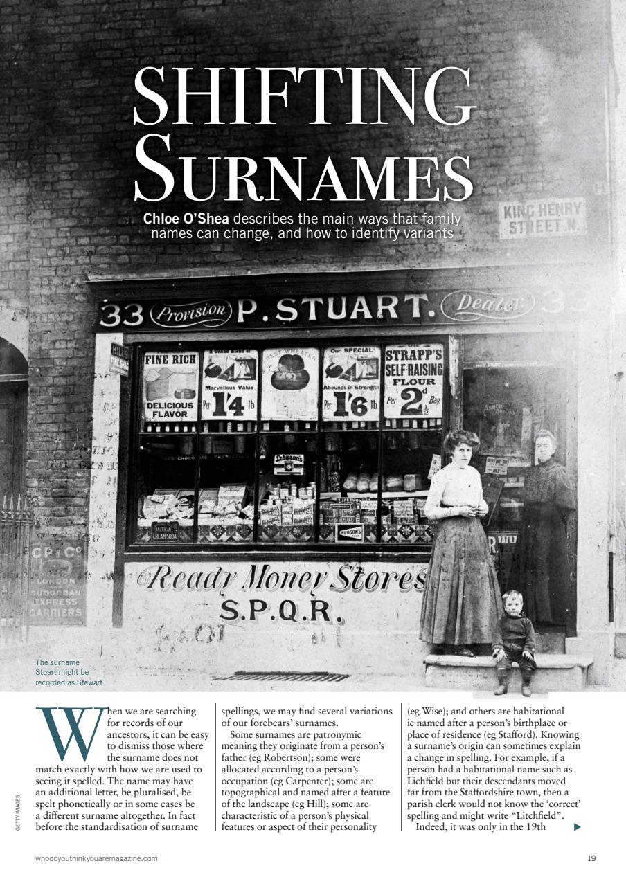 Who Do You Think You Are? Preview Pages