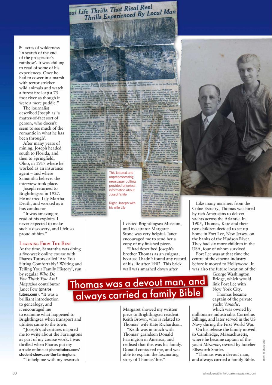 Who Do You Think You Are? Preview Pages