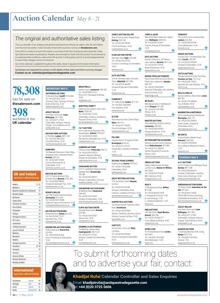 Antiques Trade Gazette Preview Pages