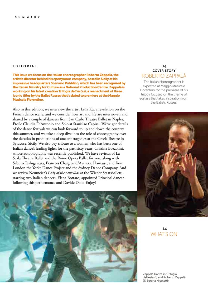 DANZA&DANZA International Preview Pages