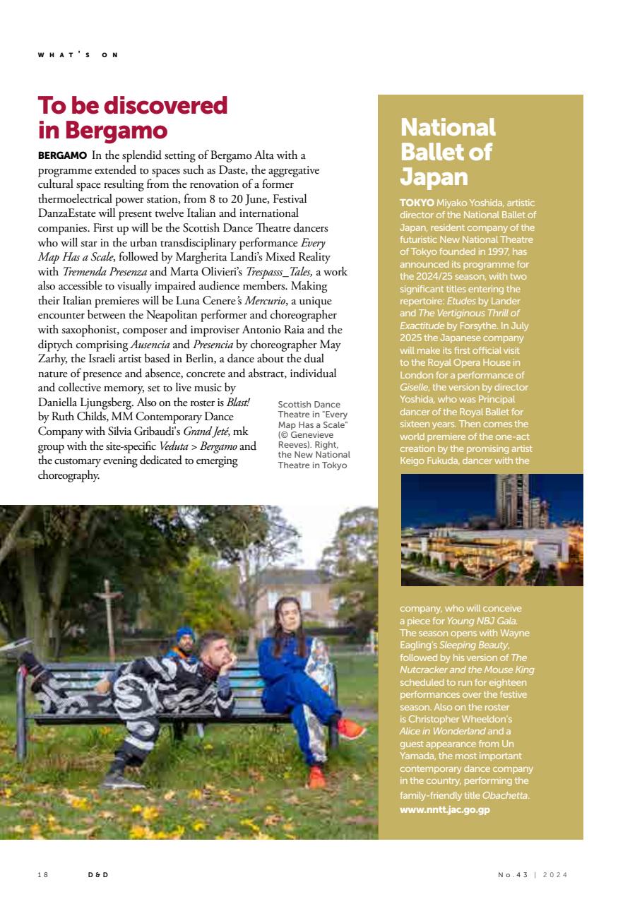 DANZA&DANZA International Preview Pages