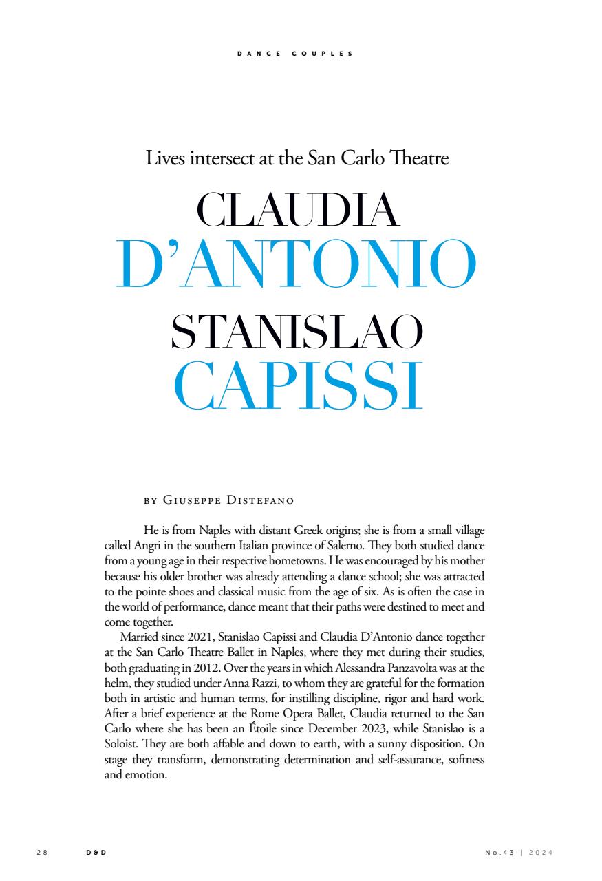 DANZA&DANZA International Preview Pages