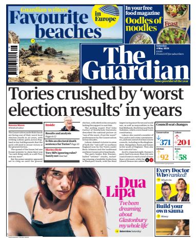 The Guardian Newspaper issue Saturday, May 4, 2024