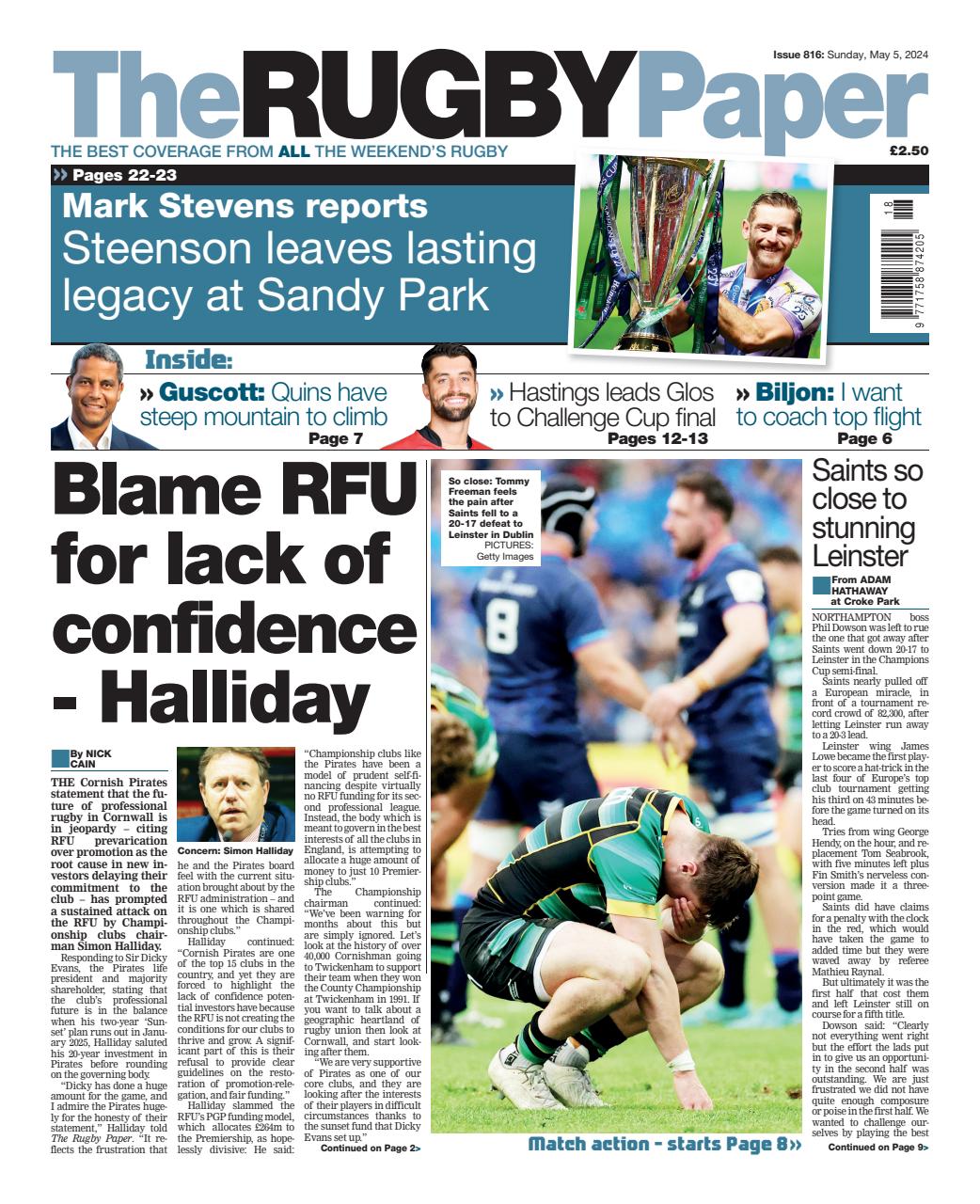 The Rugby Paper Preview Pages