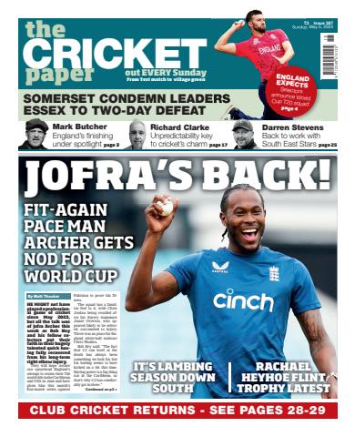 The Cricket Paper issue 5th May 2024