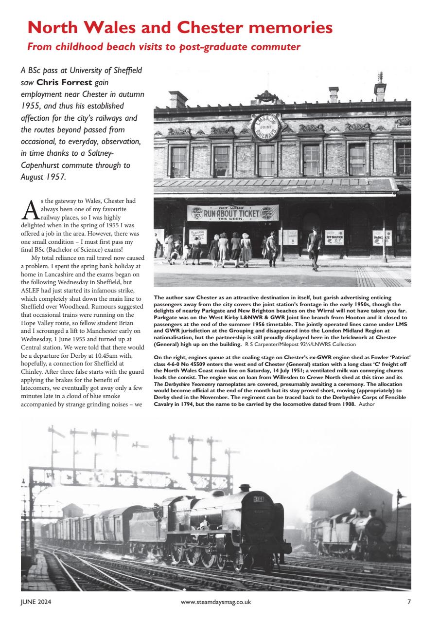 Steam Days Preview Pages