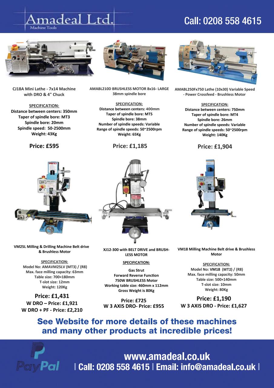 Model Engineer & Workshop Magazine Preview Pages