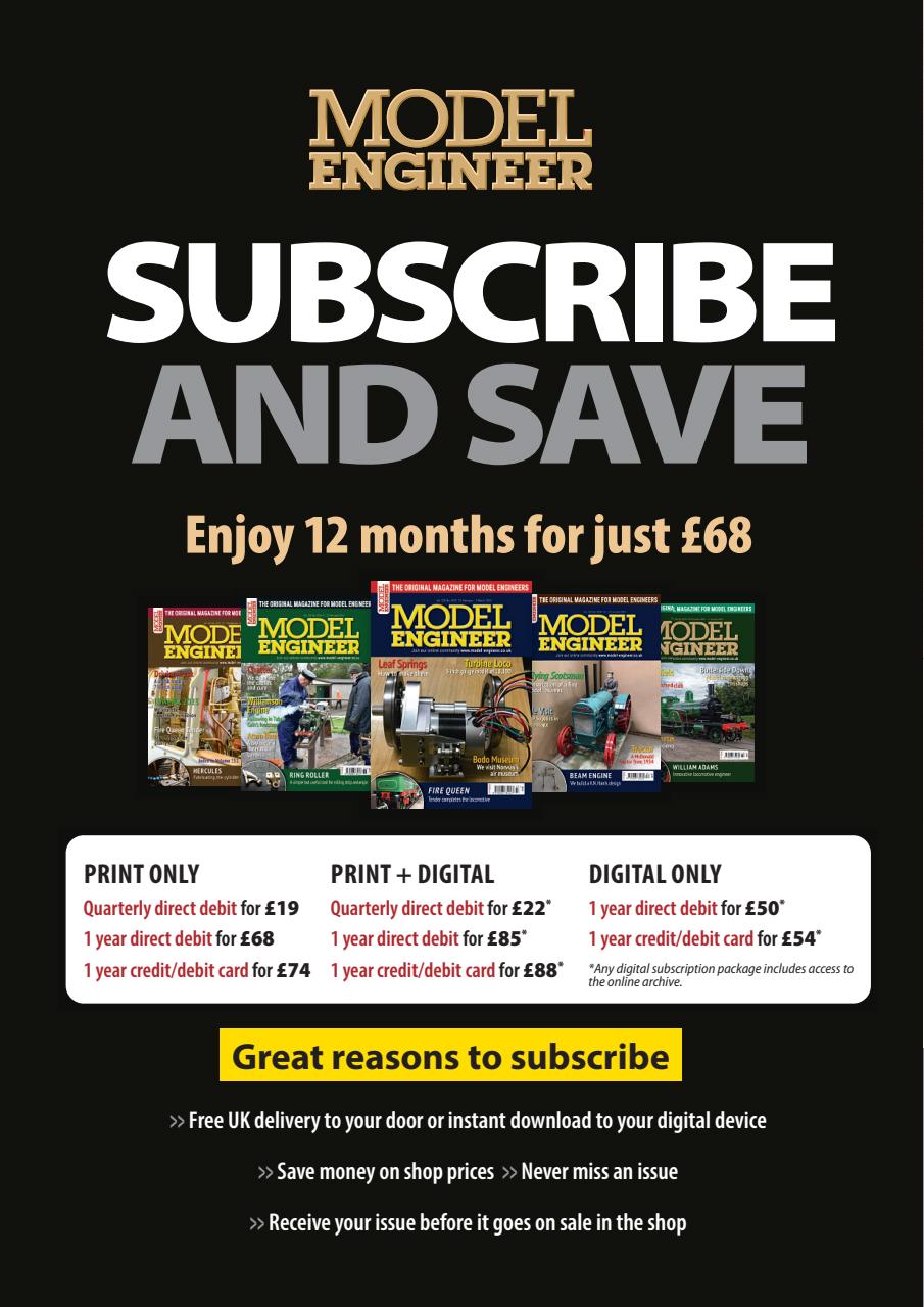 Model Engineer Preview Pages