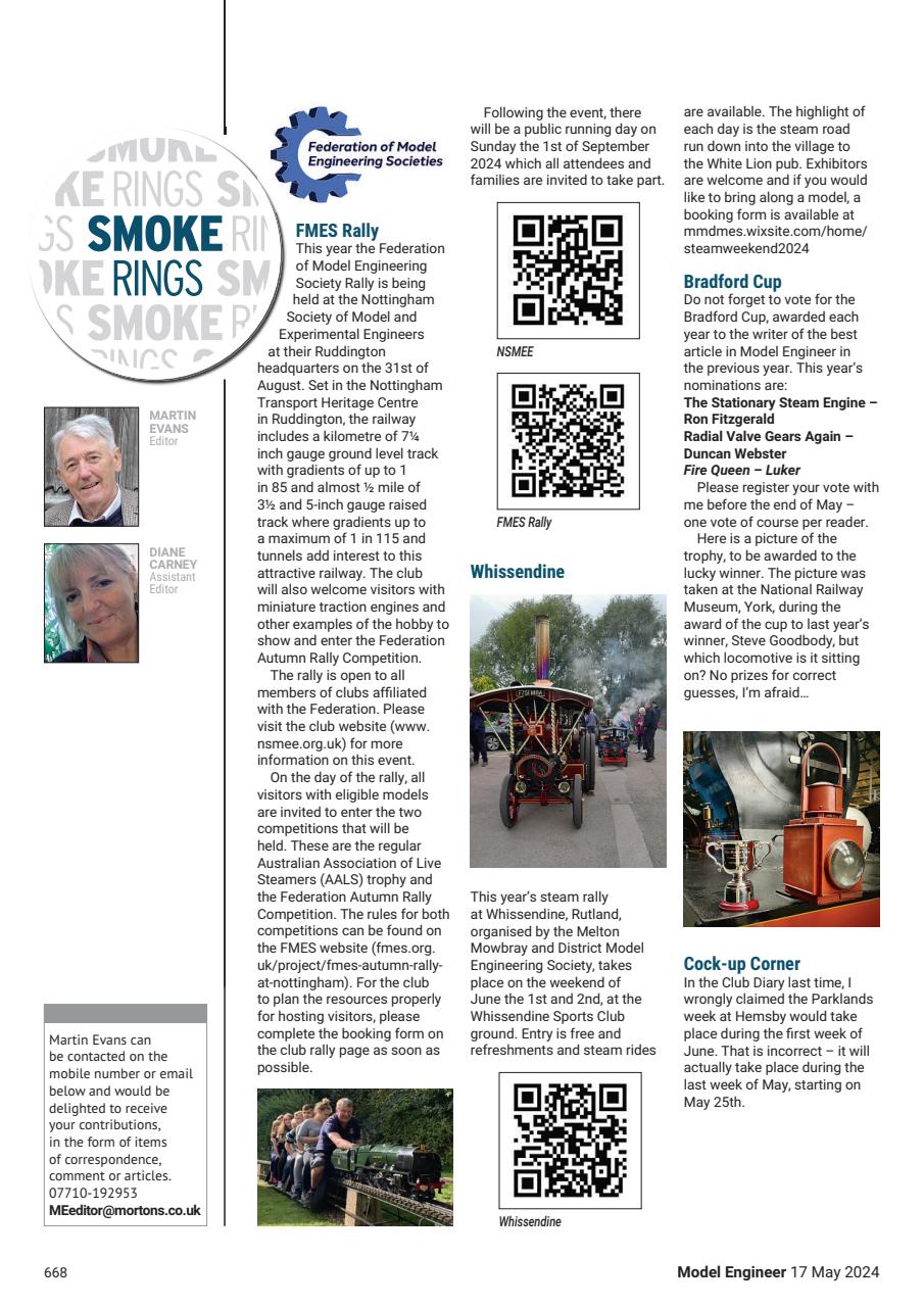 Model Engineer Preview Pages