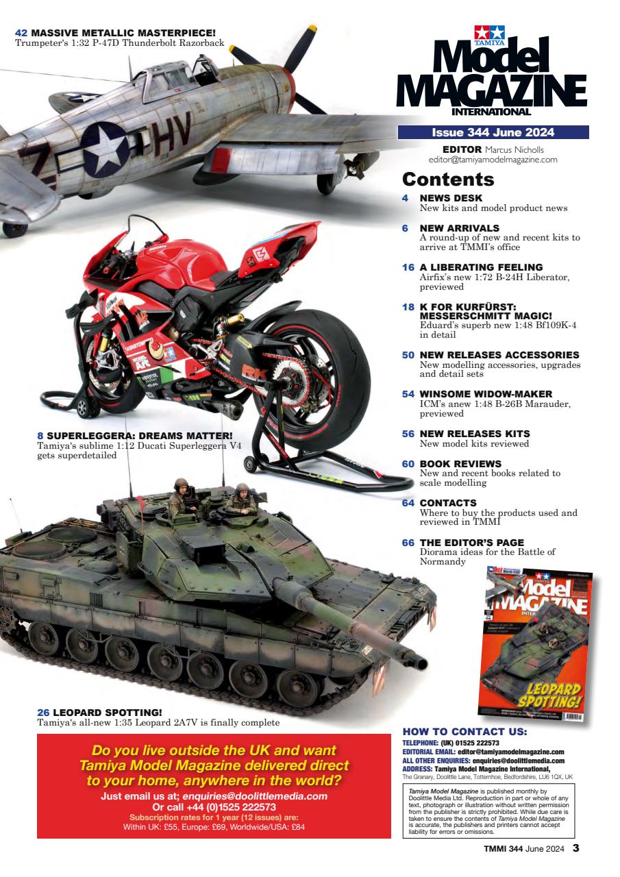 Tamiya Model Magazine Preview Pages