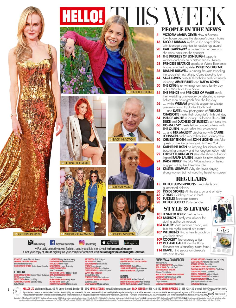 Hello! Magazine Preview Pages