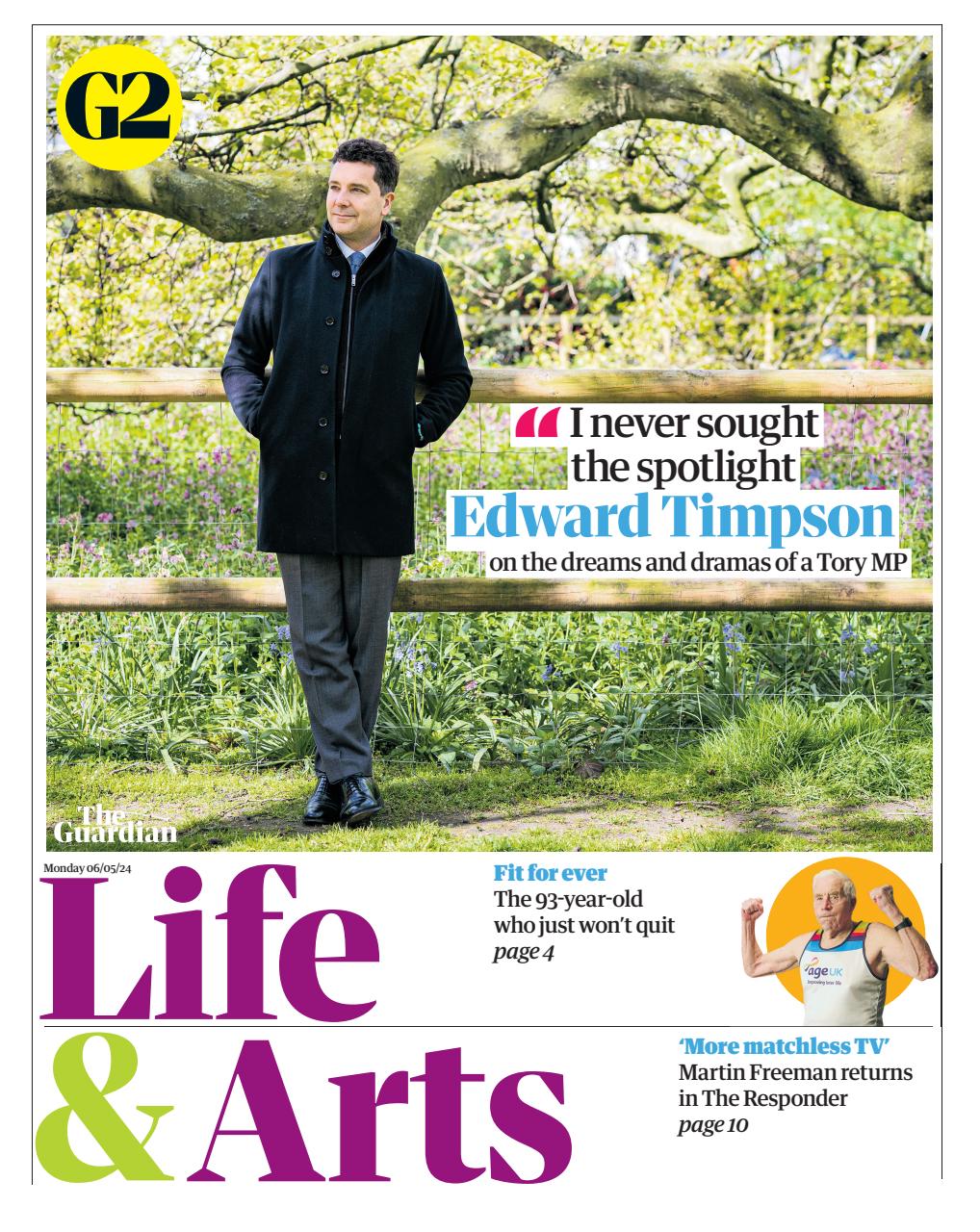 The Guardian Newspaper Preview Pages