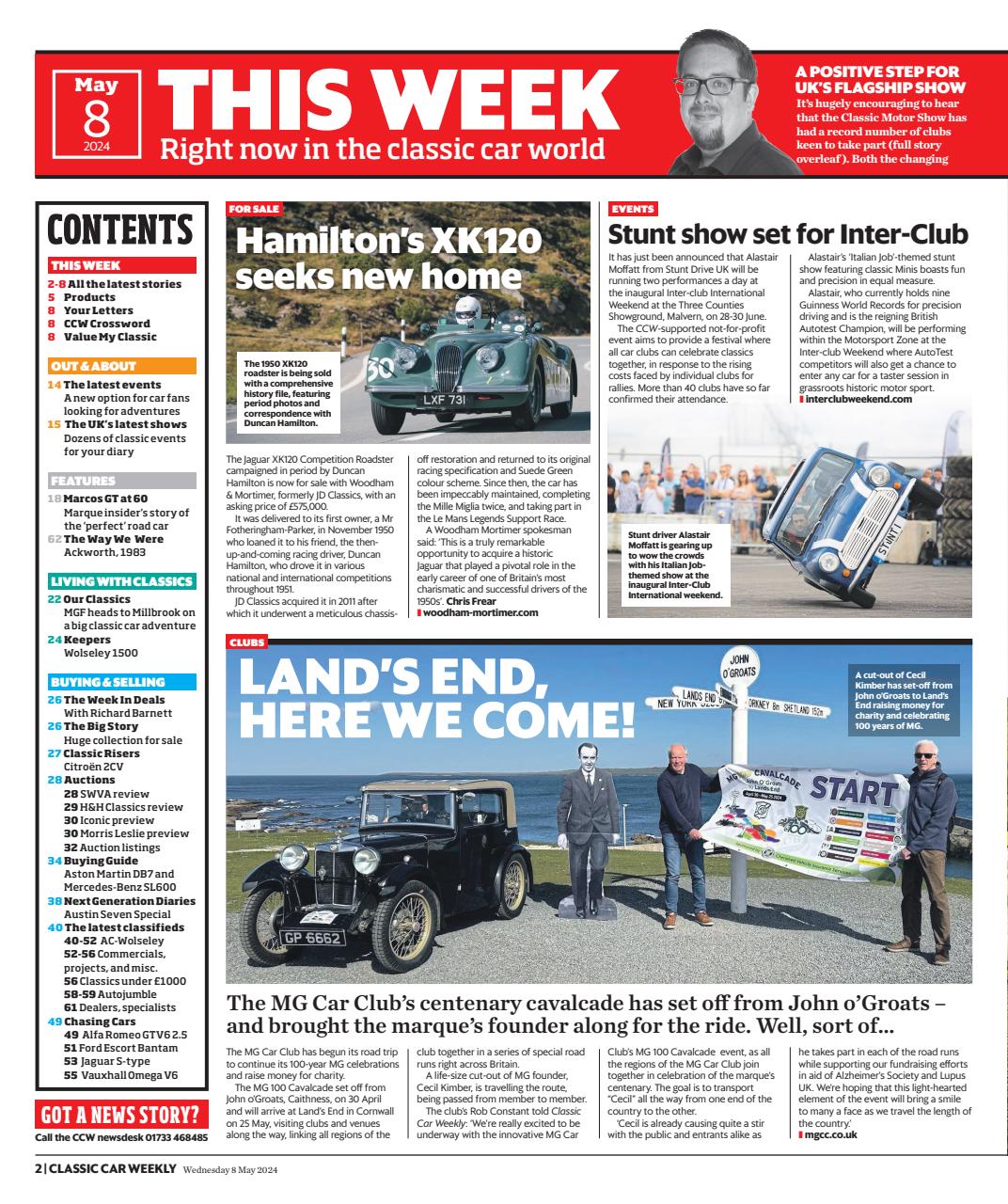 Classic Car Weekly Preview Pages