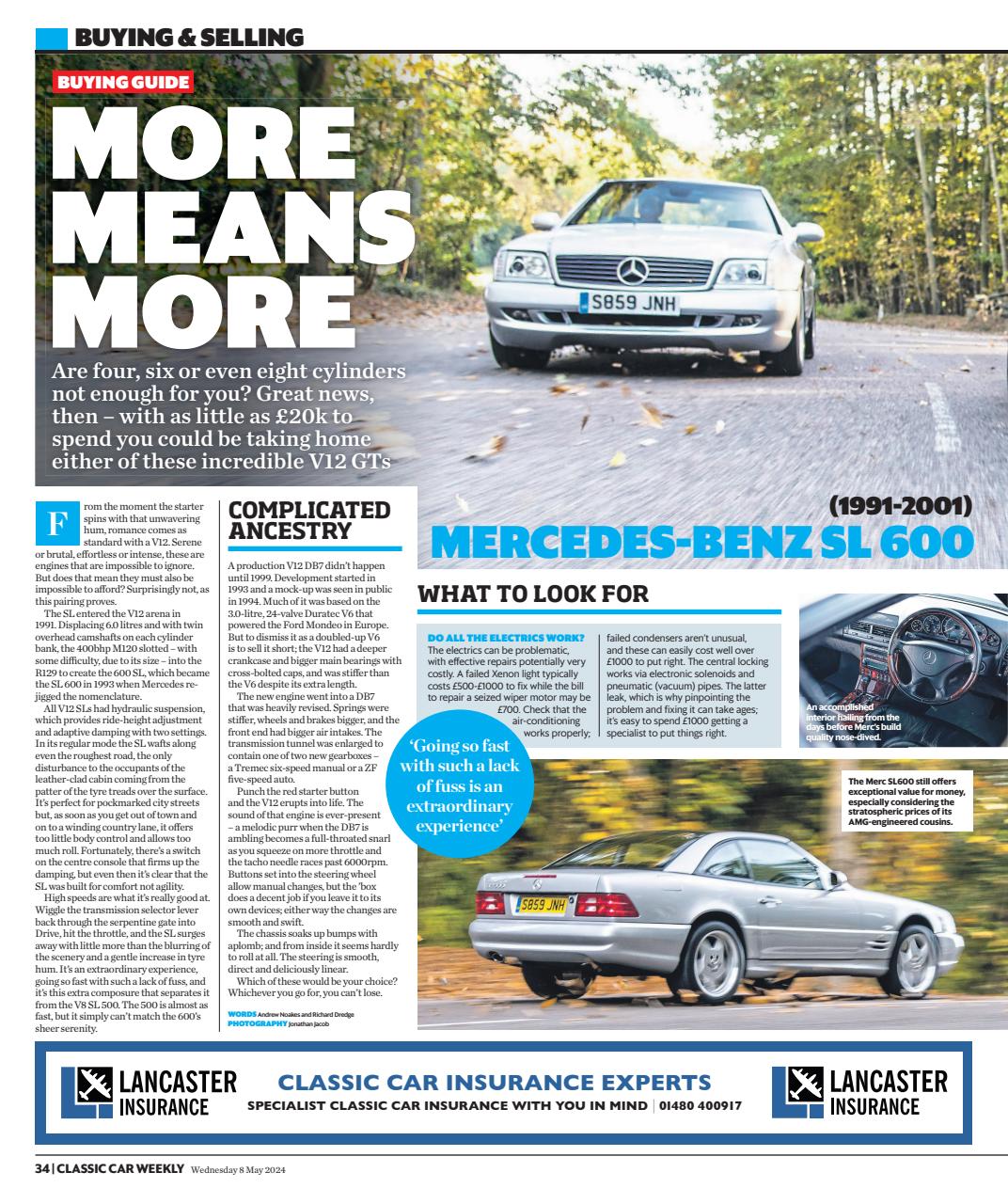 Classic Car Weekly Preview Pages