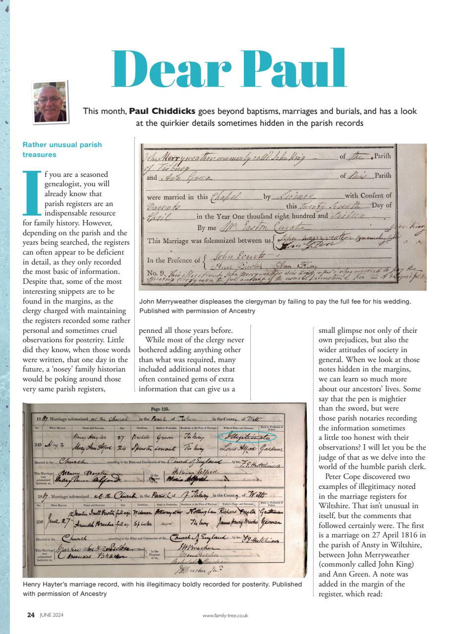 Family Tree Preview Pages
