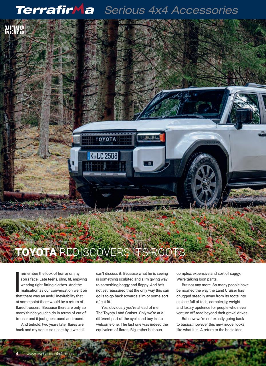 Overlander 4X4 Preview Pages