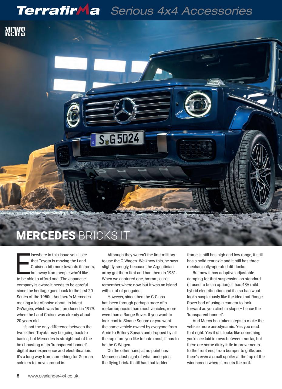 Overlander 4X4 Preview Pages