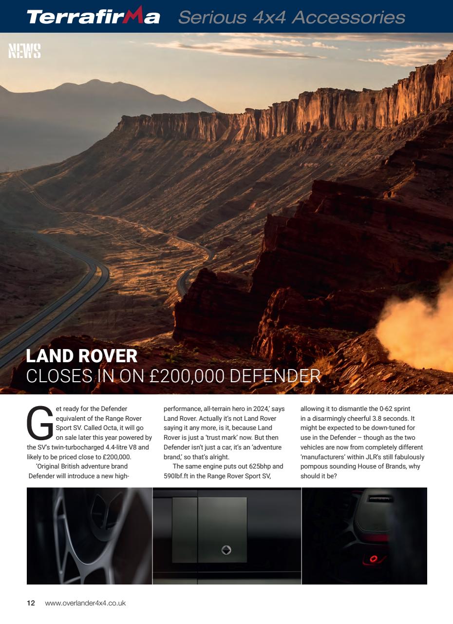 Overlander 4X4 Preview Pages