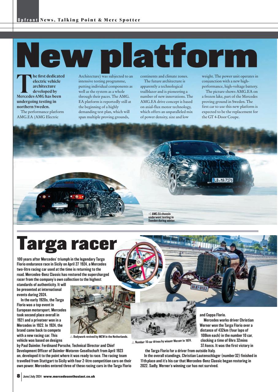 Mercedes Enthusiast Preview Pages