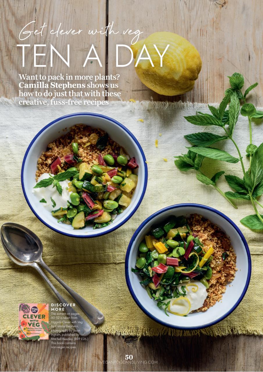 Vegan Food & Living Magazine Preview Pages