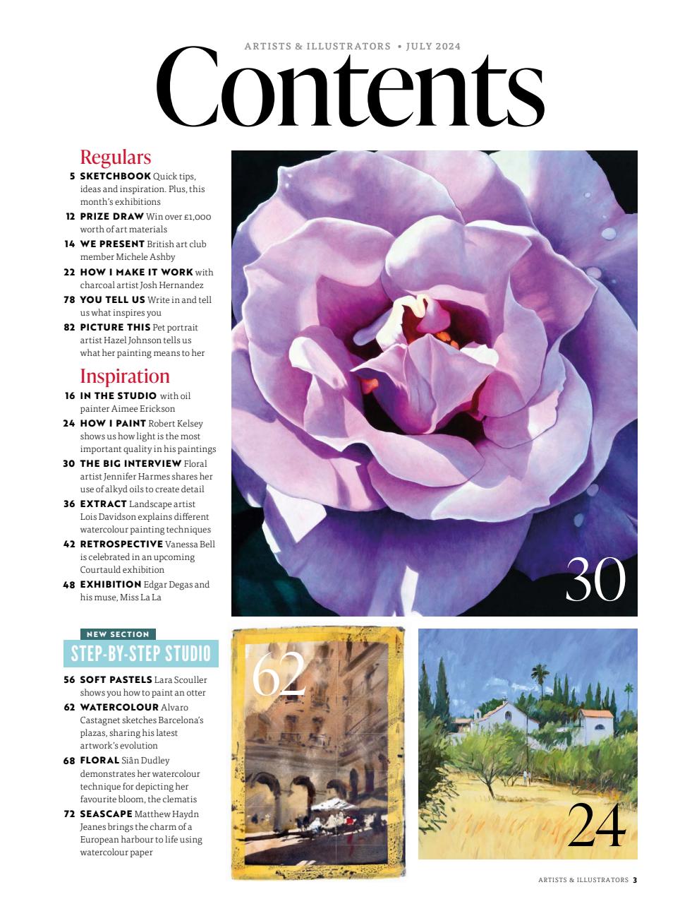 Artists & Illustrators Preview Pages