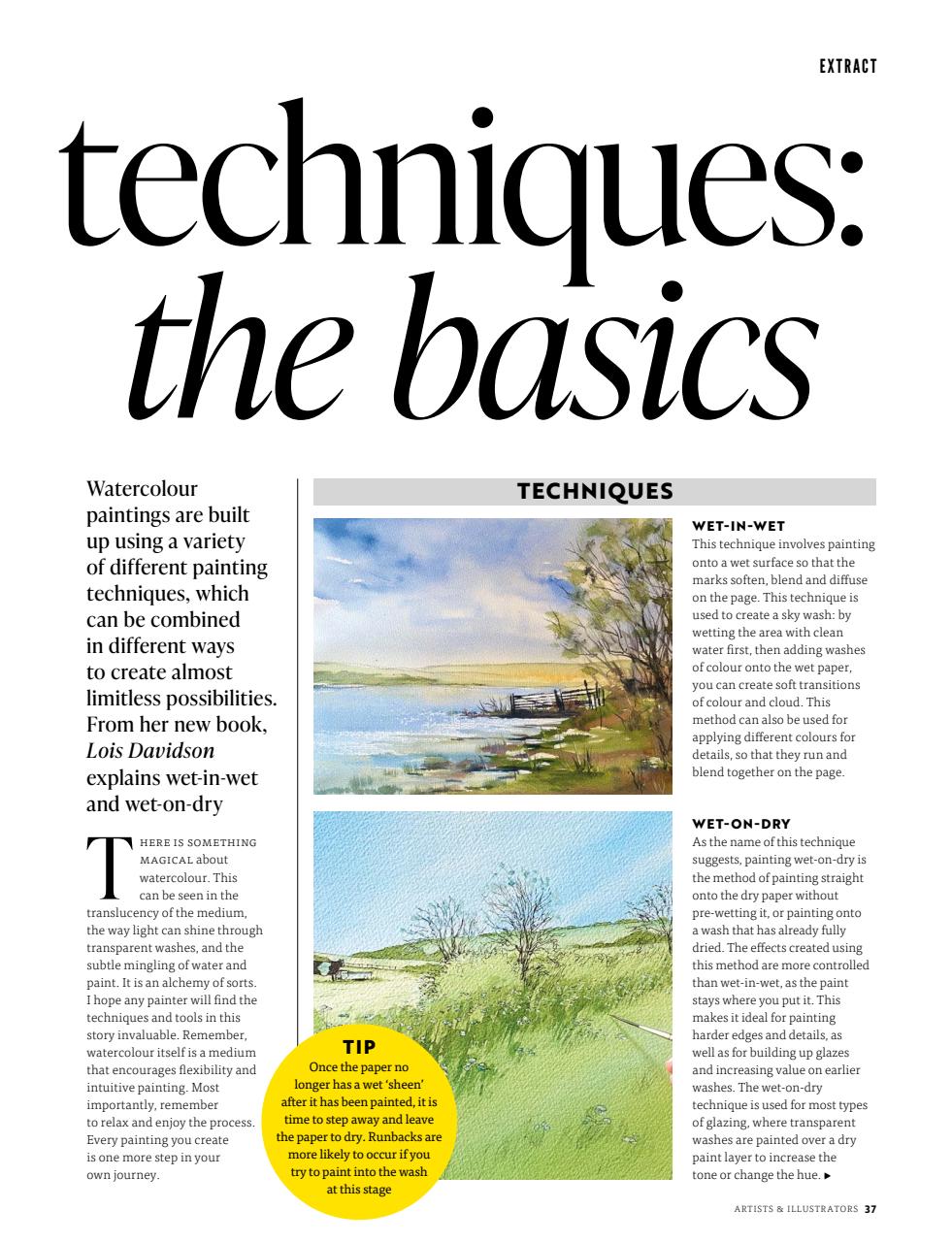 Artists & Illustrators Preview Pages