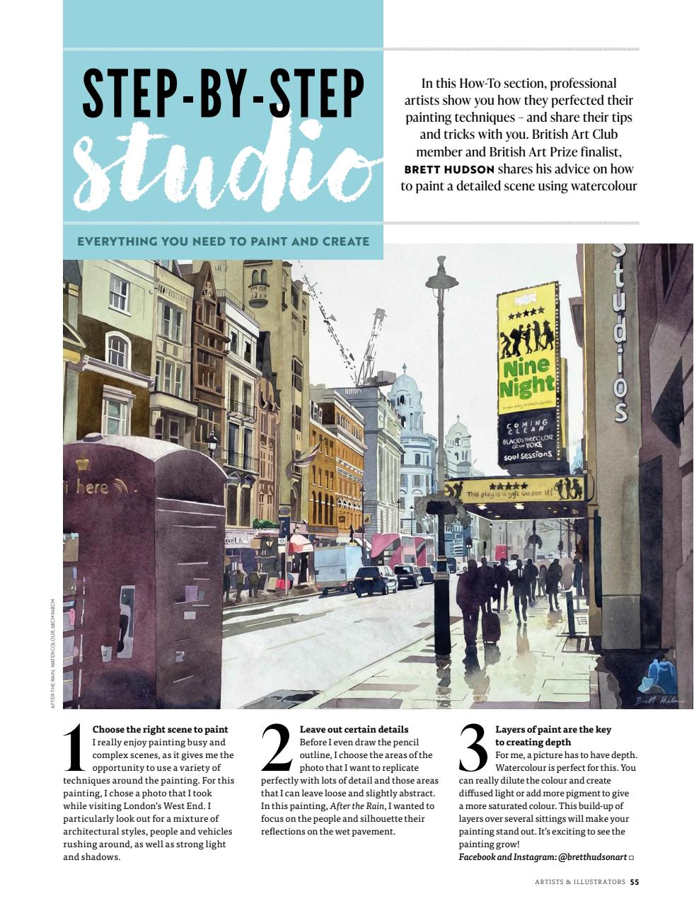 Artists & Illustrators Preview Pages