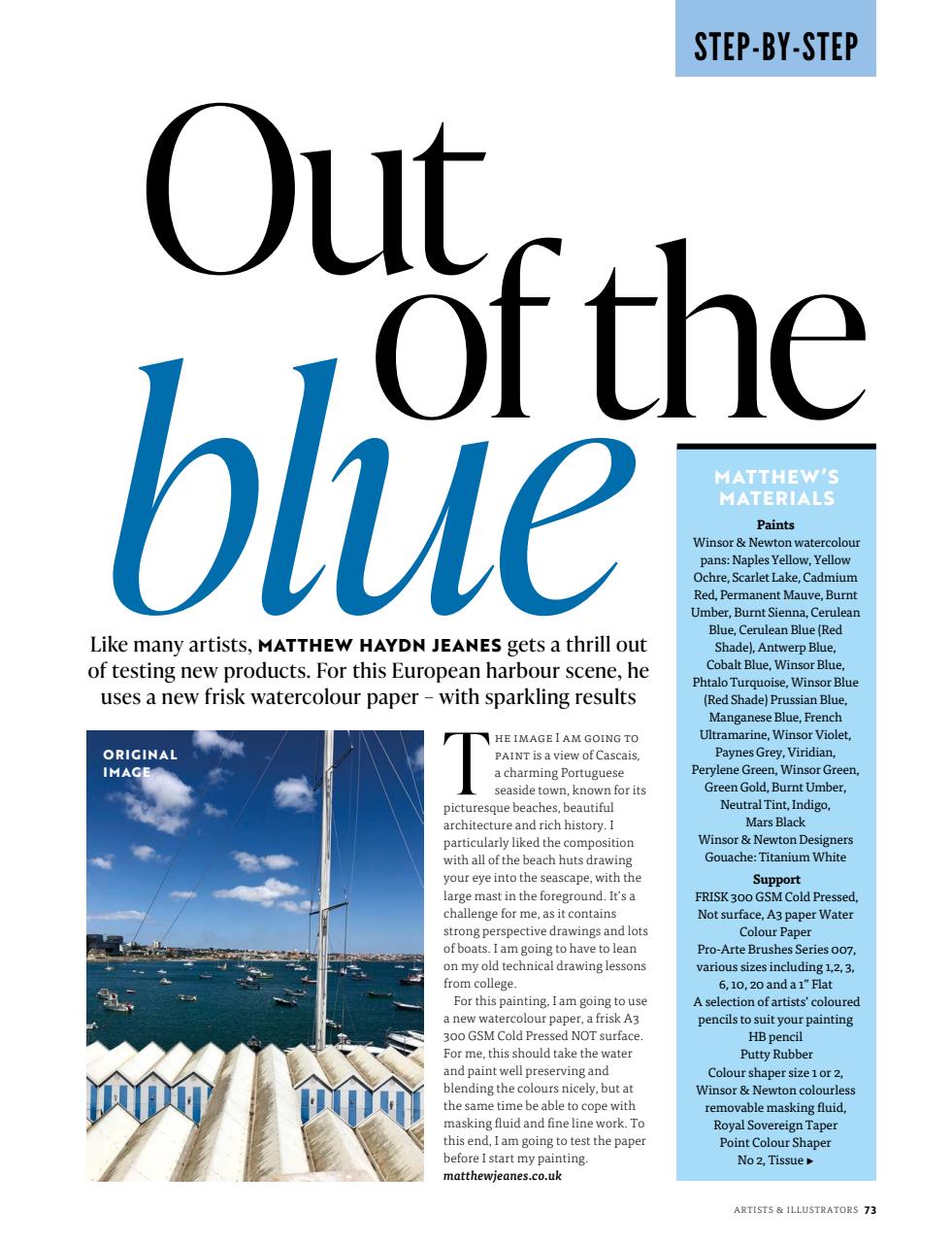 Artists & Illustrators Preview Pages