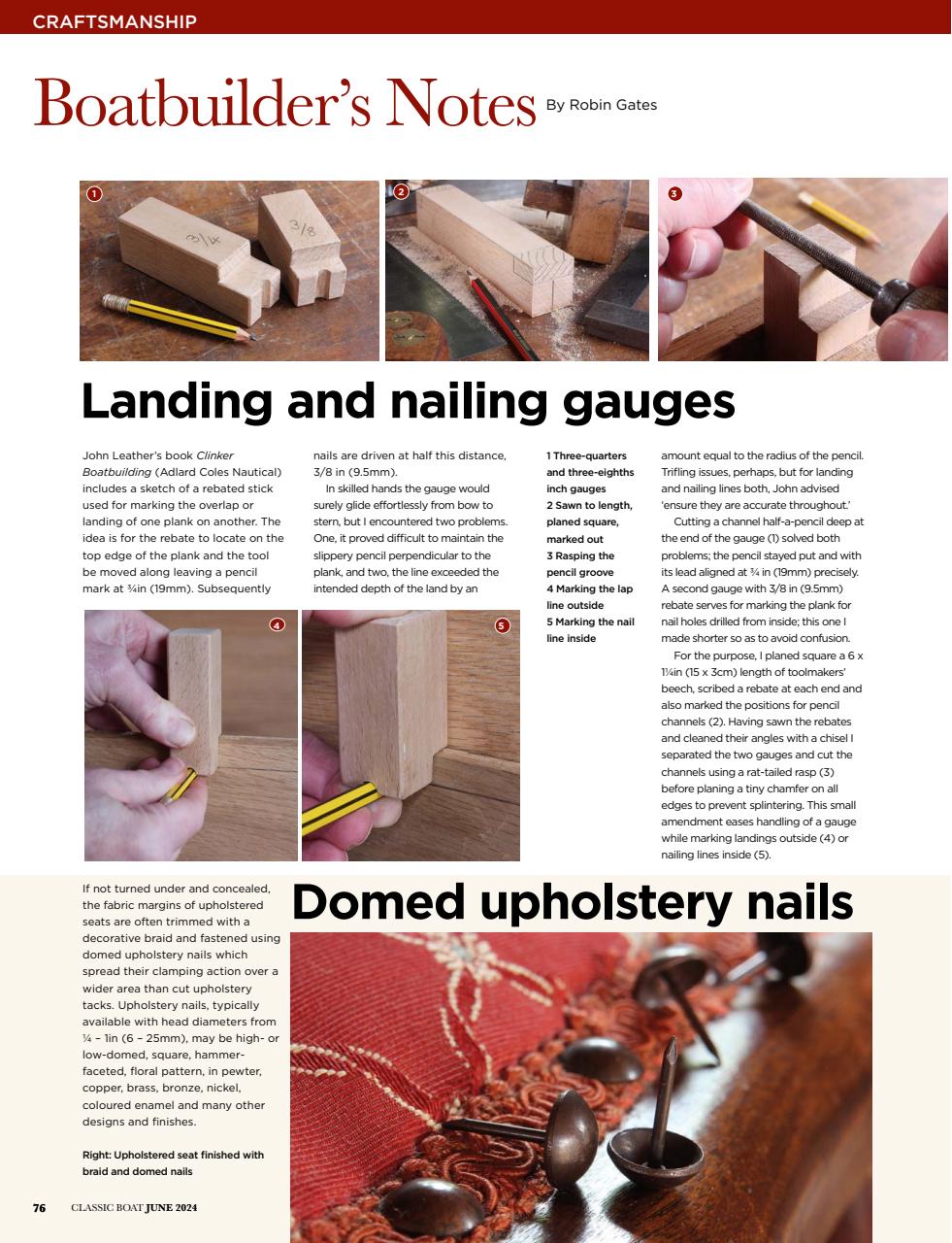 Classic Boat Preview Pages