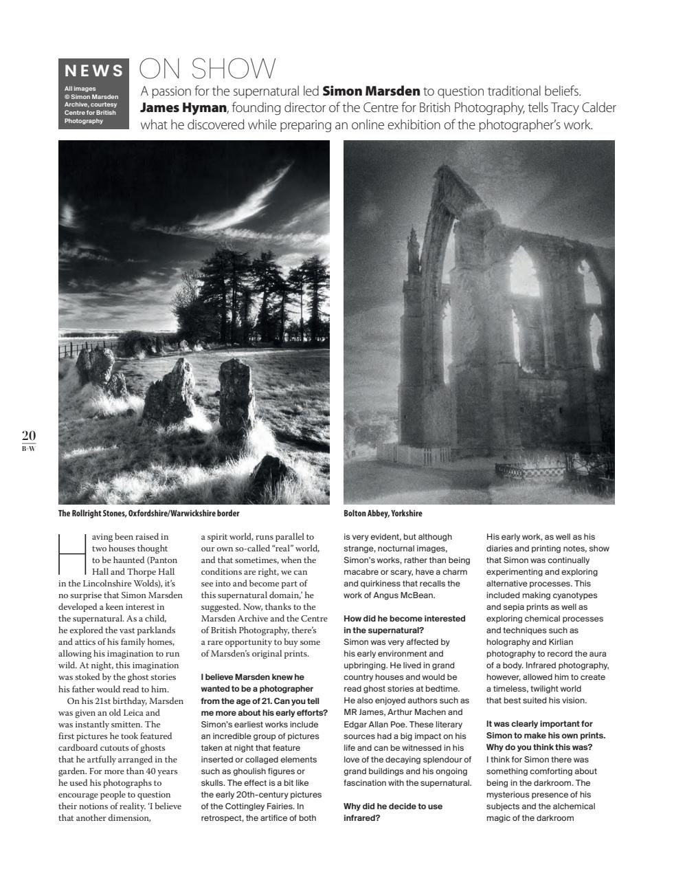 Black+White Photography Preview Pages
