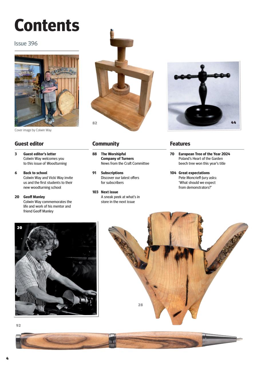 Woodturning Preview Pages