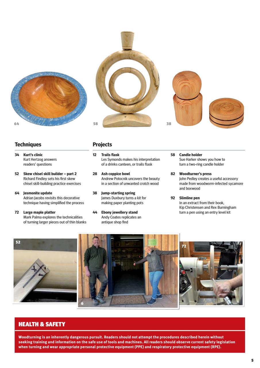 Woodturning Preview Pages