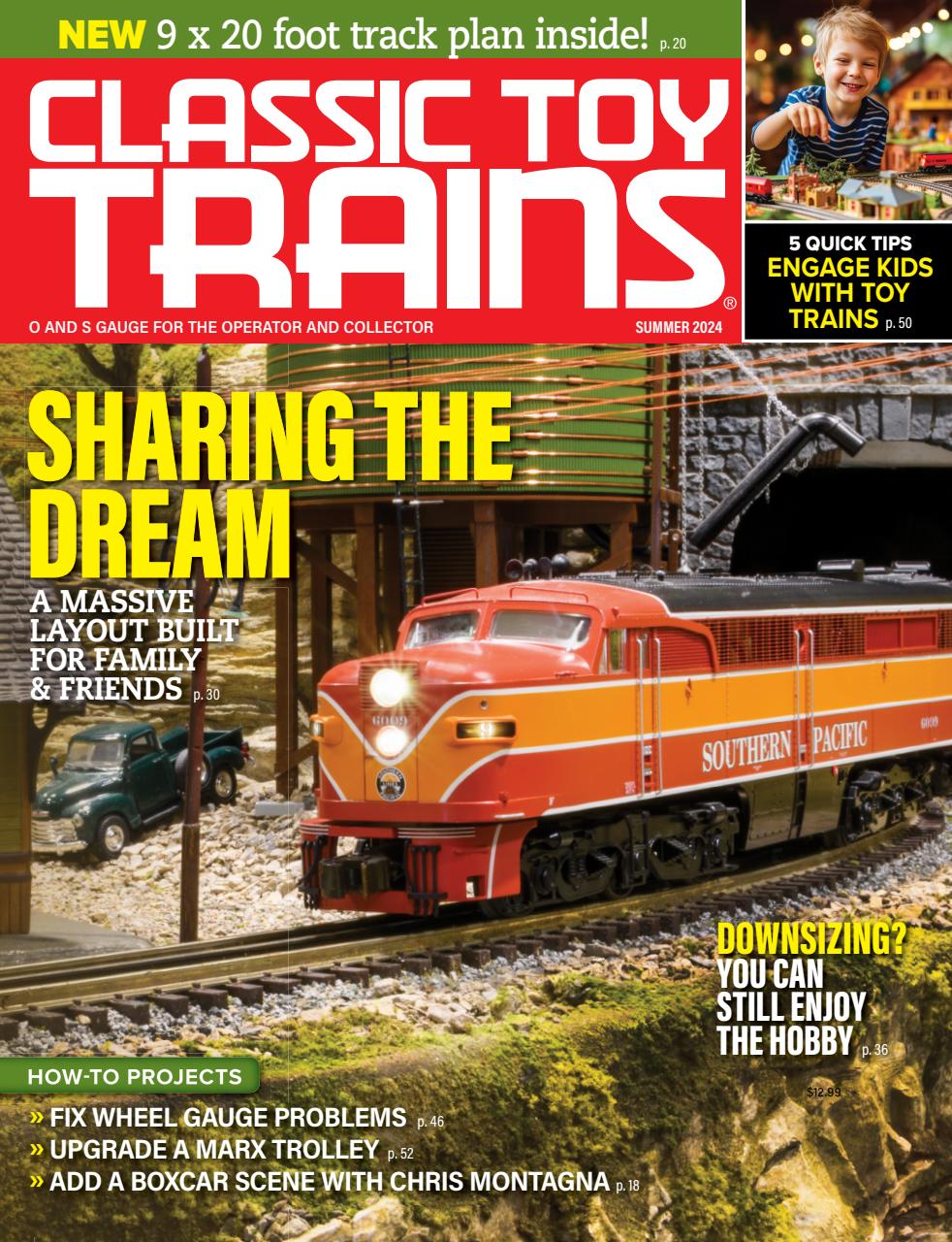 Classic Toy Trains Preview Pages