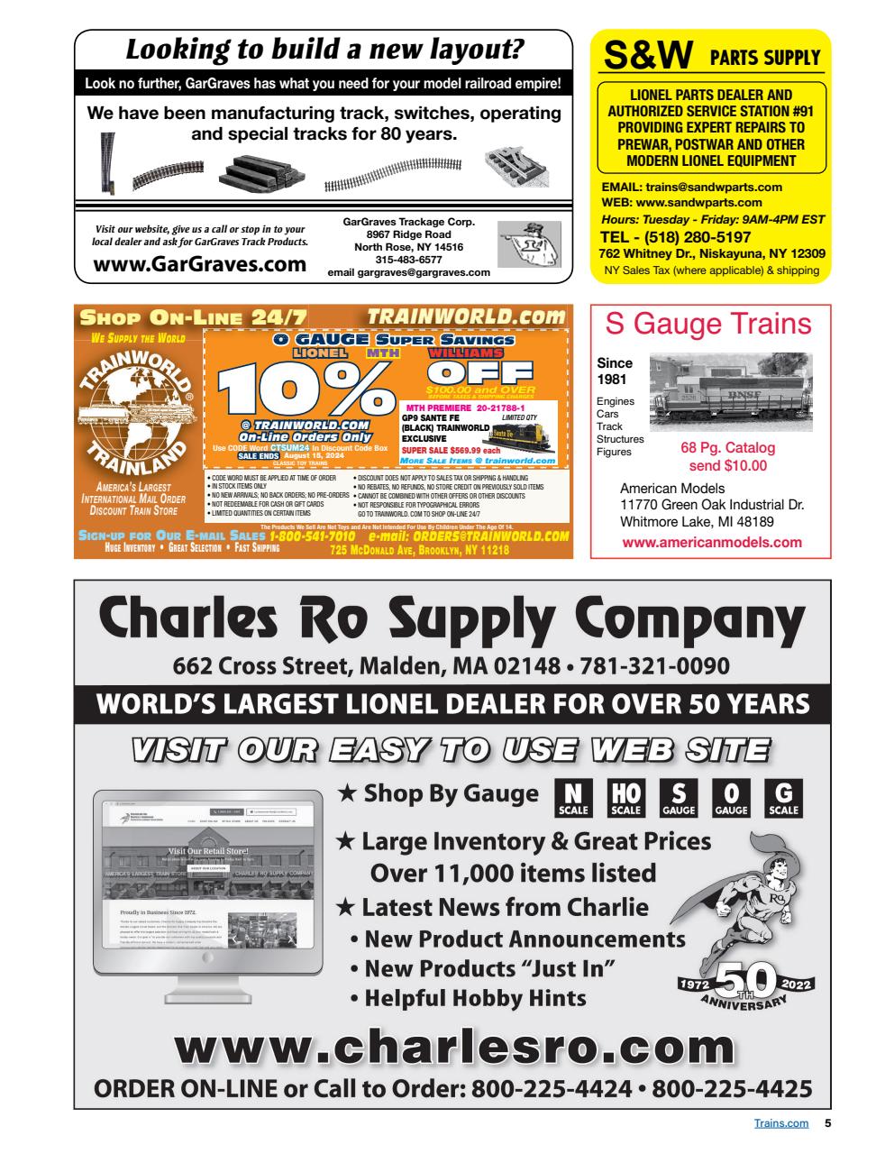 Classic Toy Trains Preview Pages