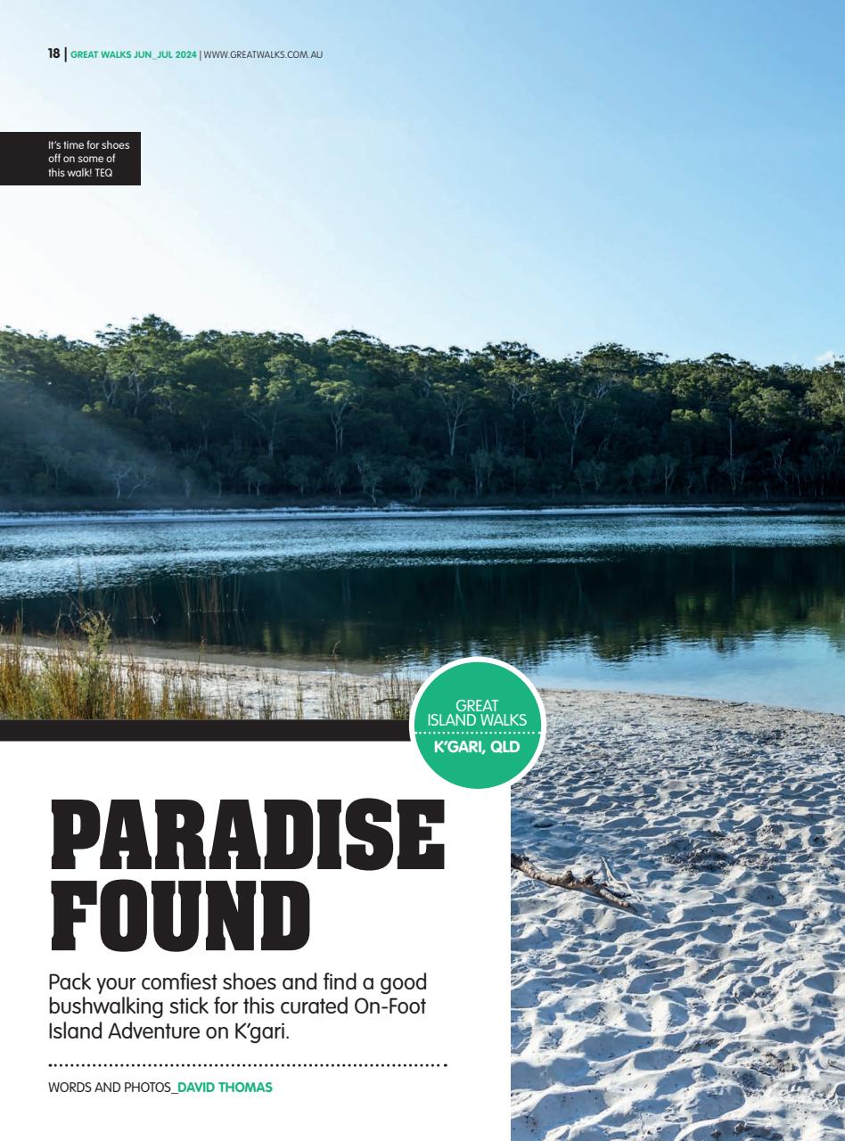 Great Walks Preview Pages