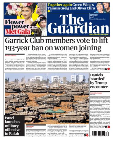 The Guardian Newspaper issue Wednesday, May 8, 2024